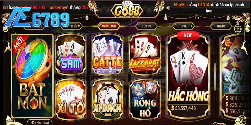 Go88 ra mắt thành công mang đến không gian sòng bài đẳng cấp